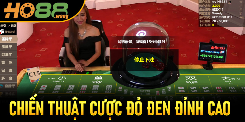 Chiến thuật cược đỏ đen đỉnh cao